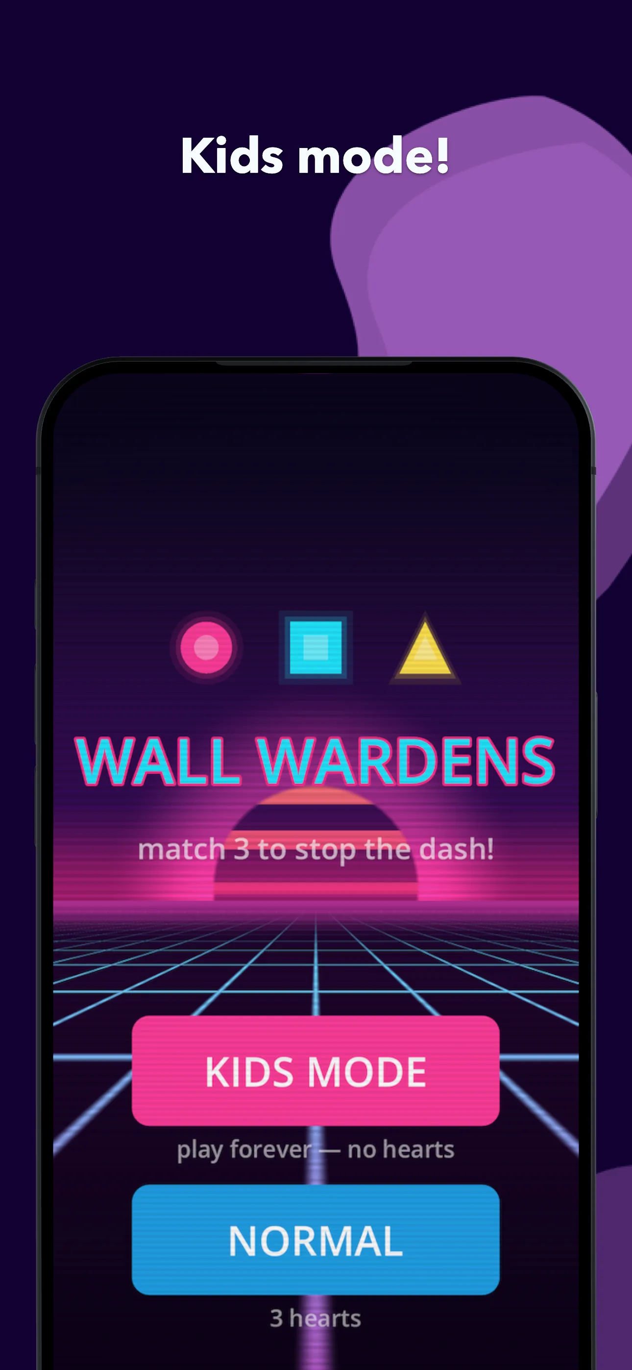 Wall Wardens - Kids Mode and Normal Mode for every age